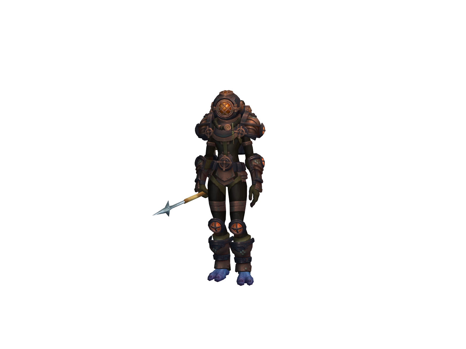 Бистклауд 3D character render