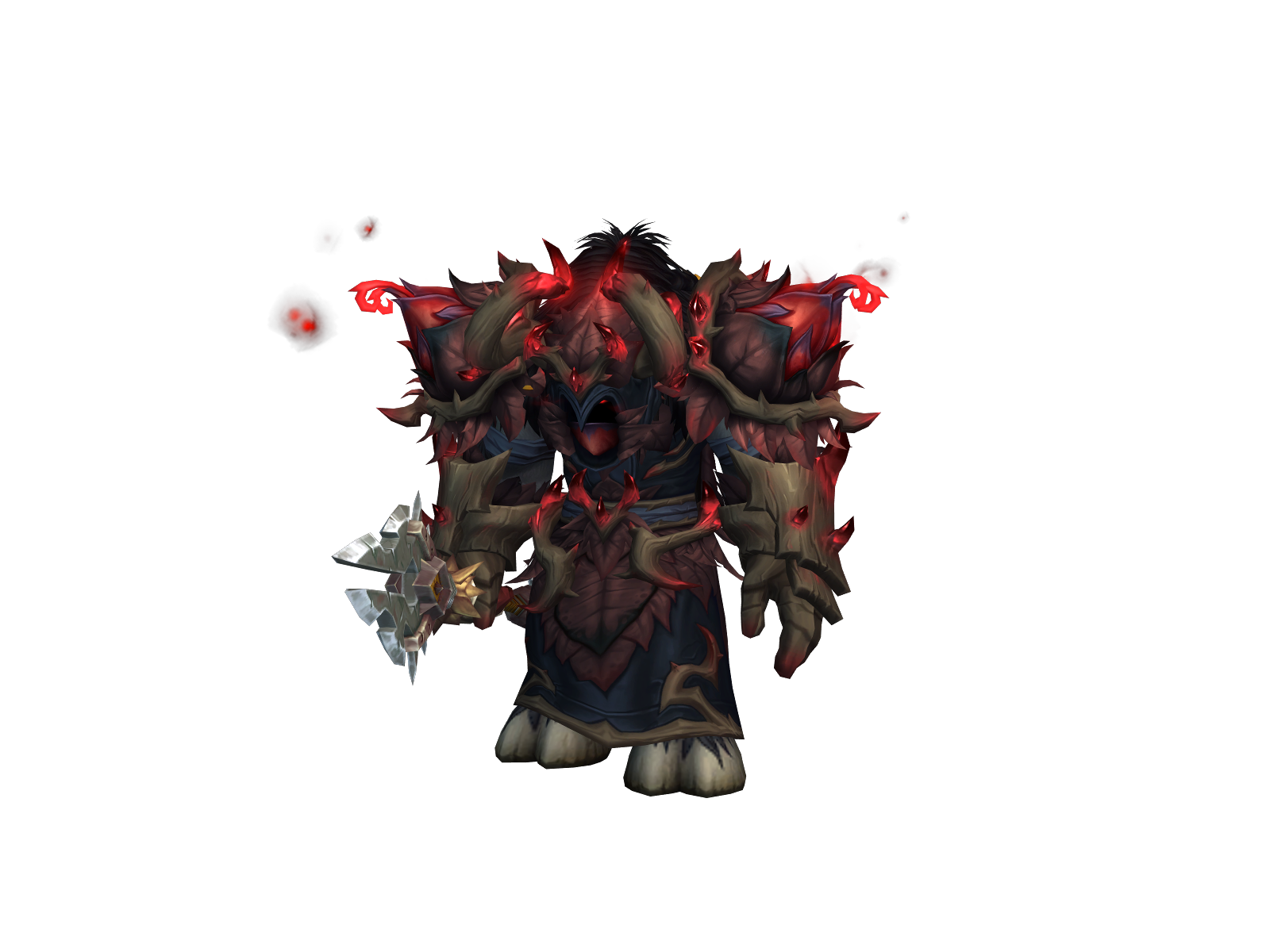 Рыгал 3D character render