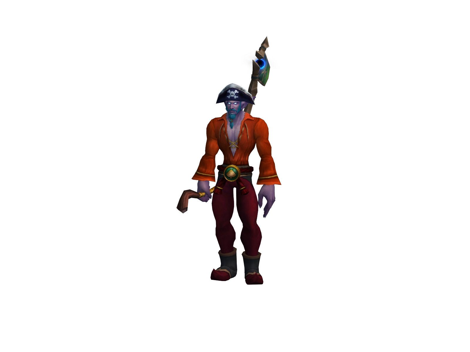 Пристхол 3D character render