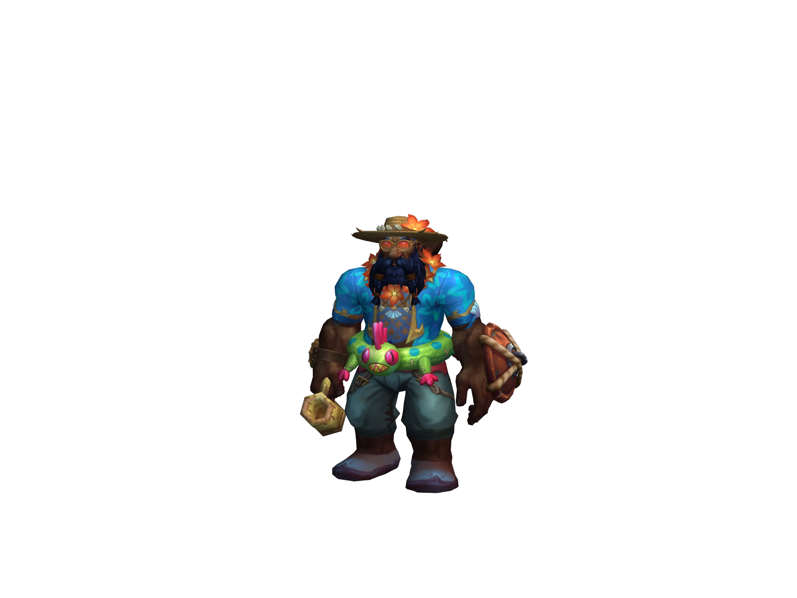бриз 3D character render