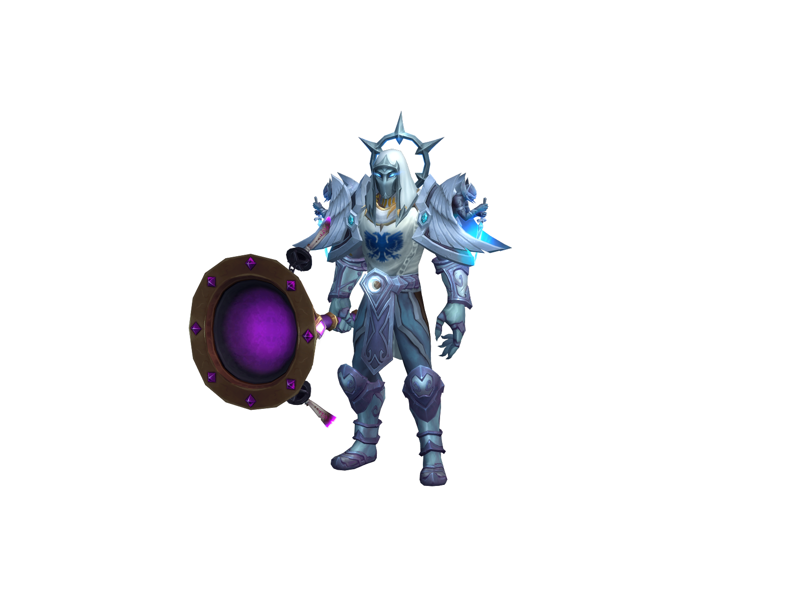 Ашур 3D character render