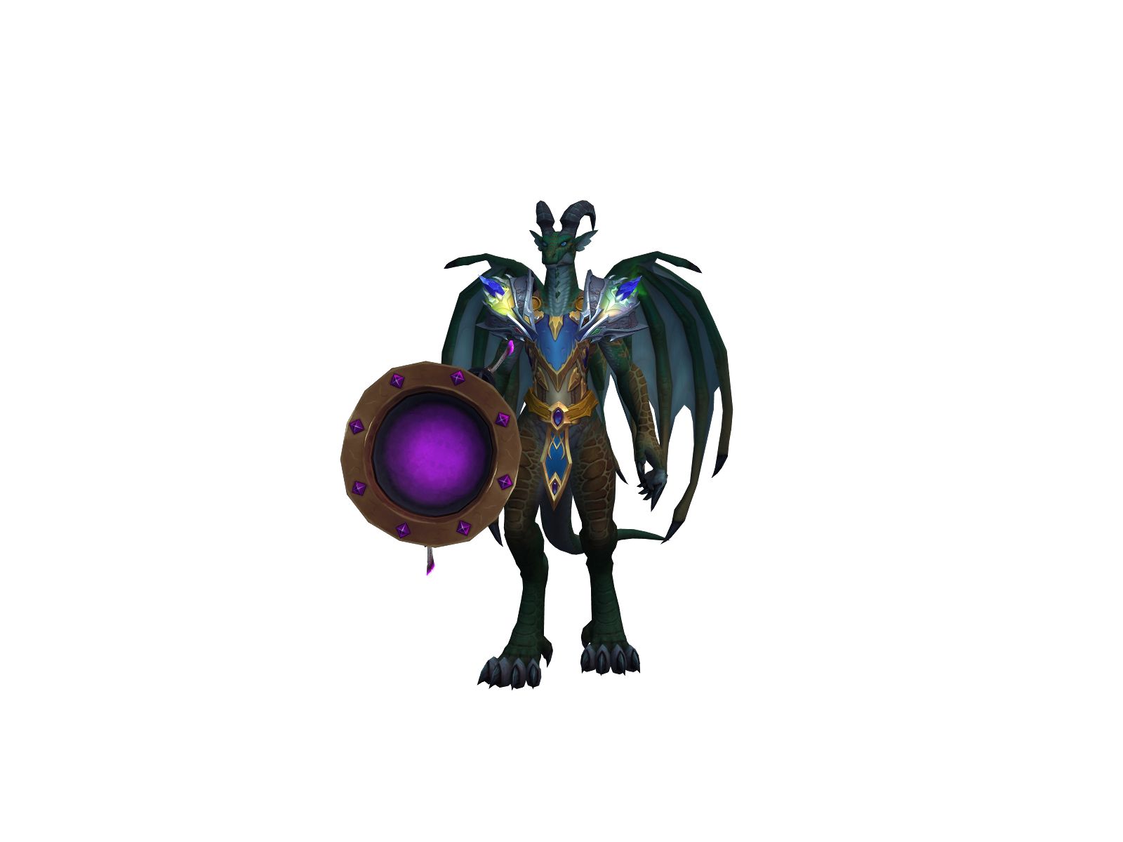 Надирала 3D character render