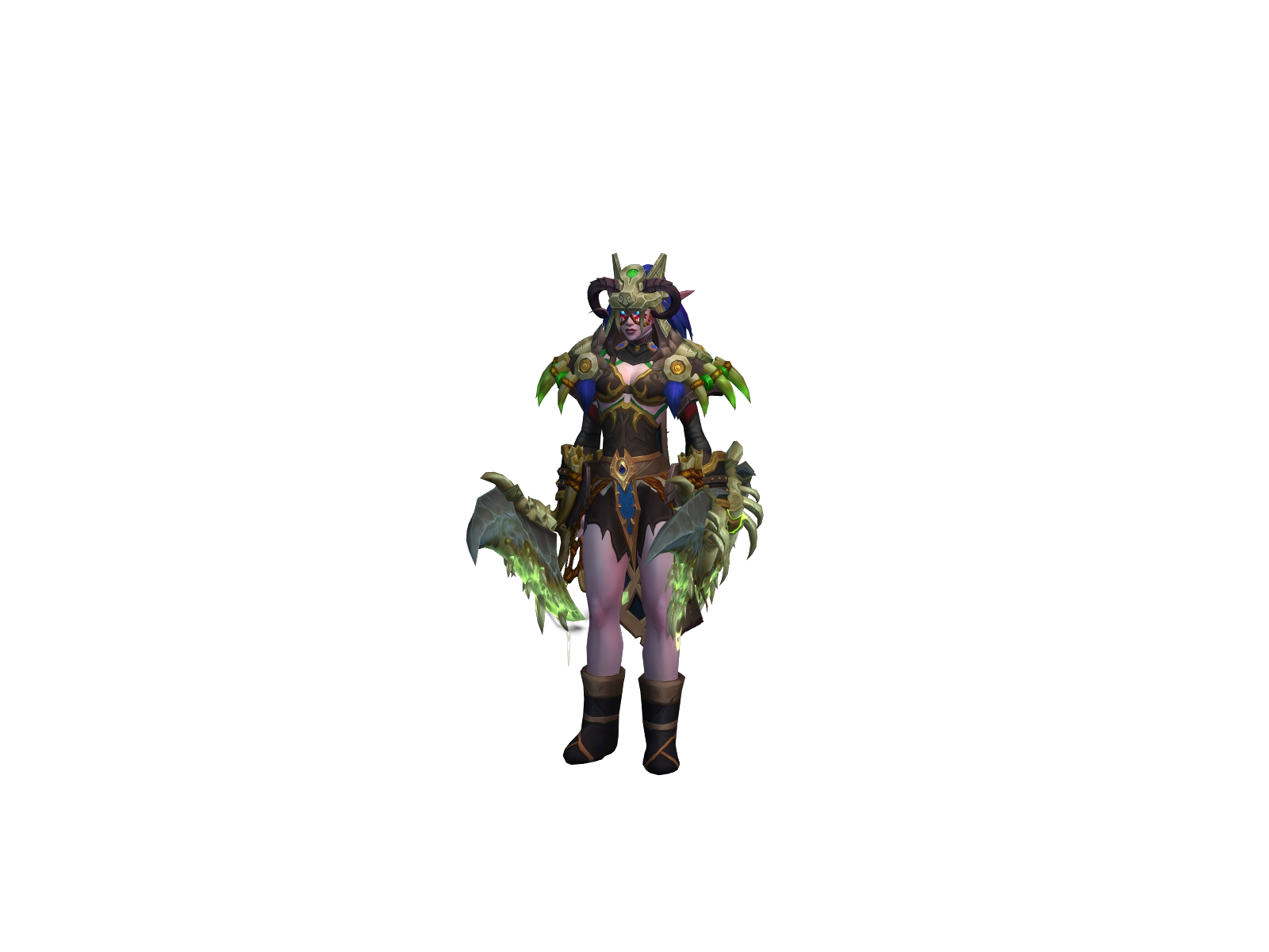 Ноктари 3D character render