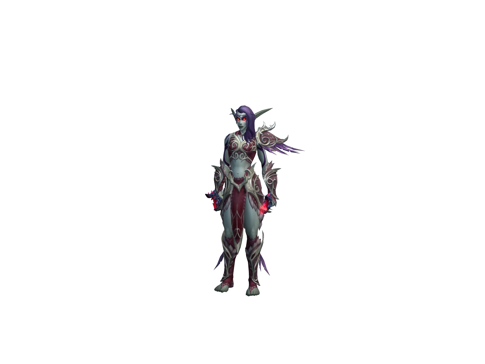 Лиаканда 3D character render