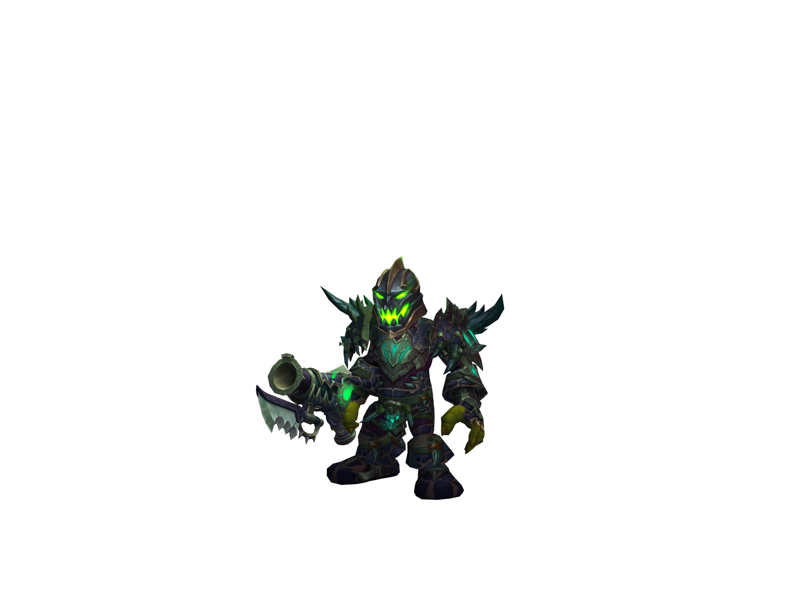 Плутец 3D character render