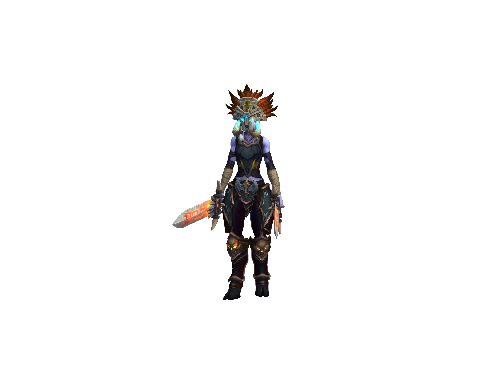 Ориэль 3D character render