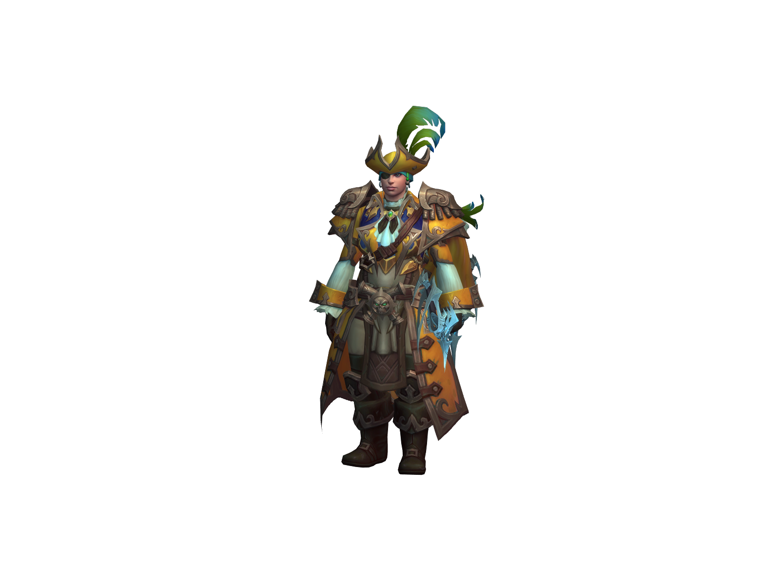 Простохантер 3D character render