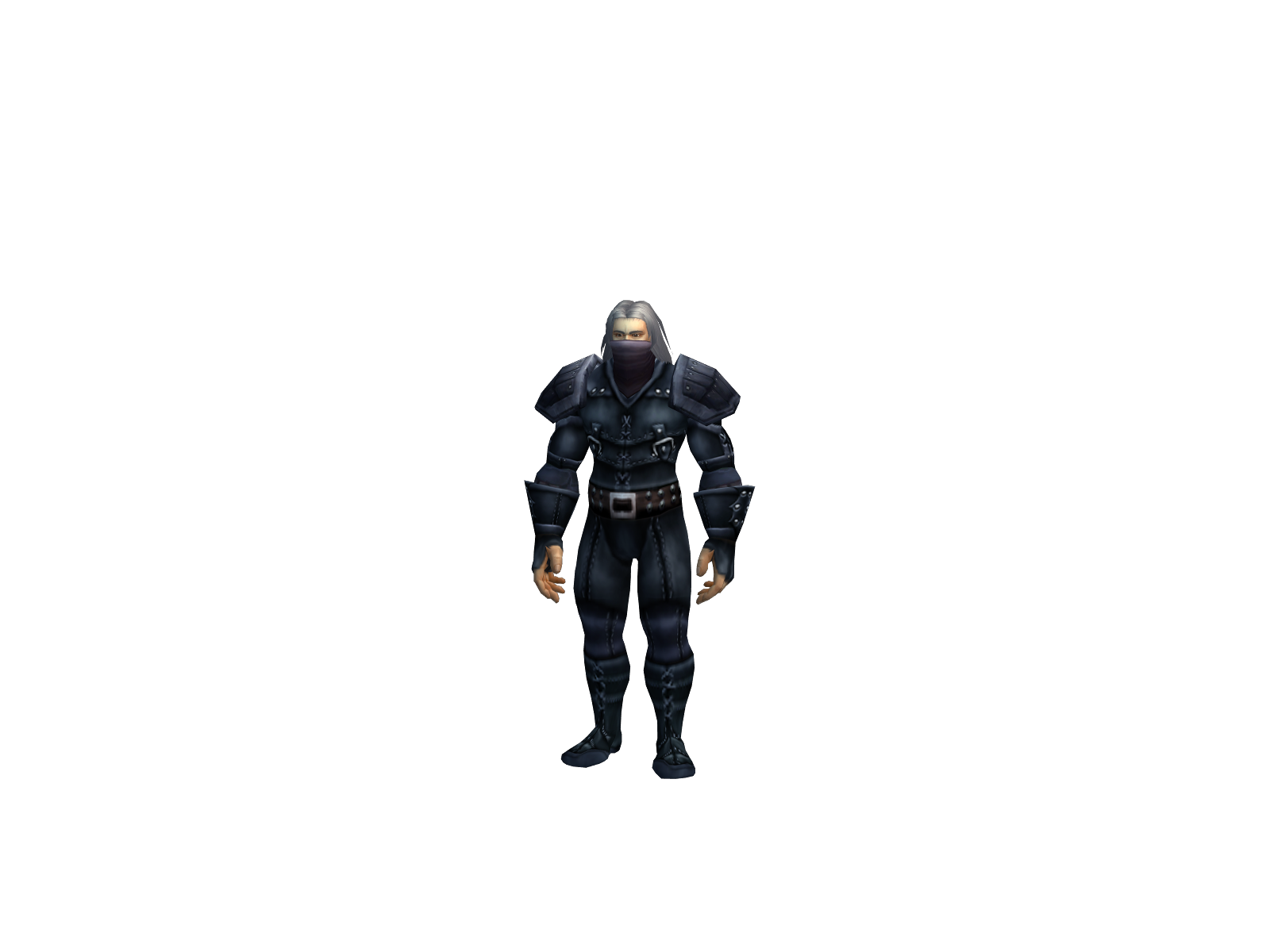 Буссоль 3D character render