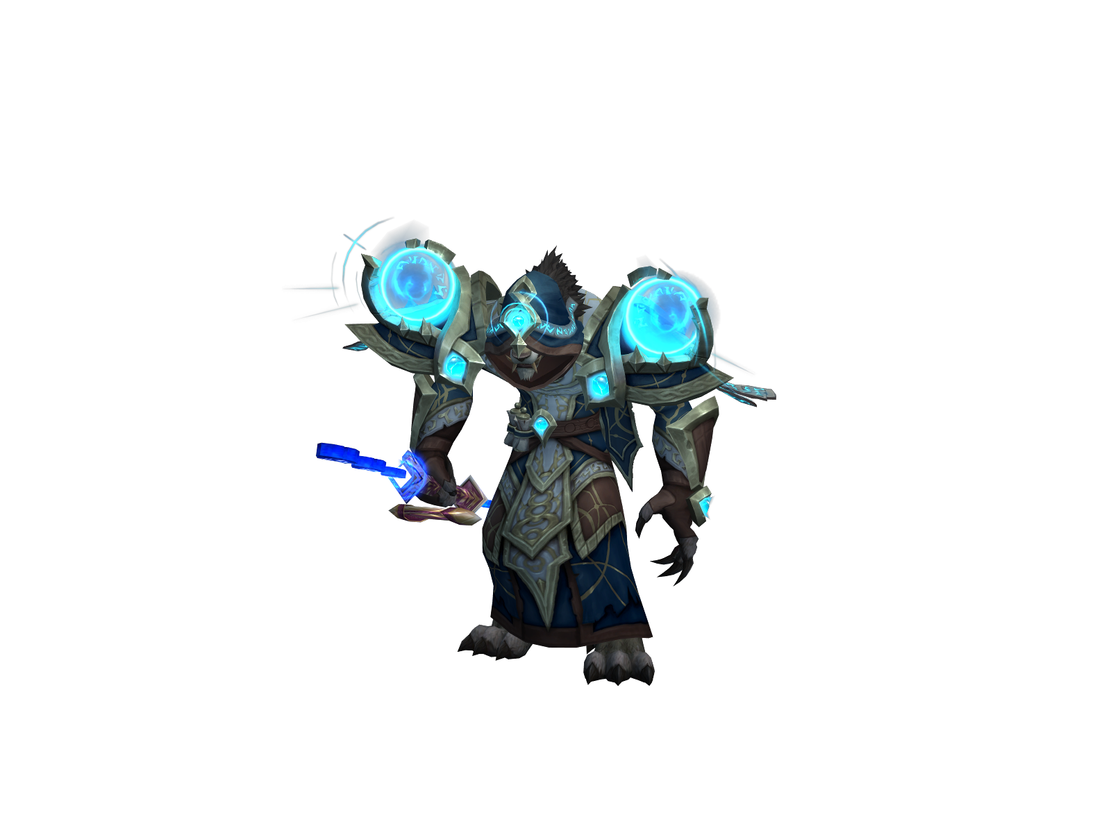 Оувен 3D character render
