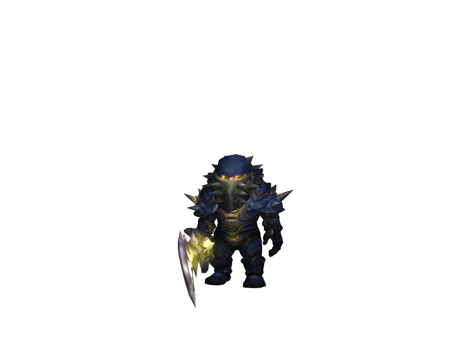 Сажень 3D character render