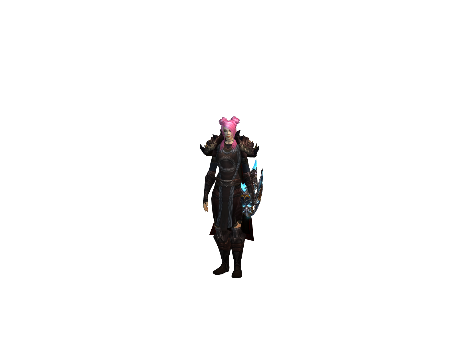 Криох 3D character render