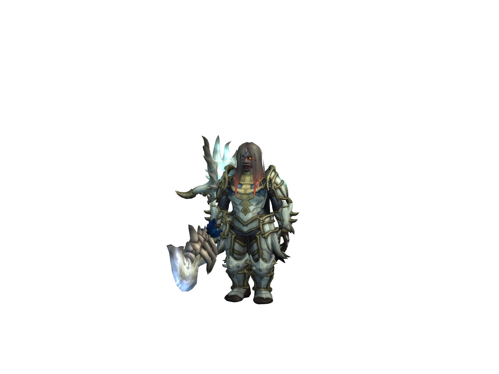 Уна 3D character render