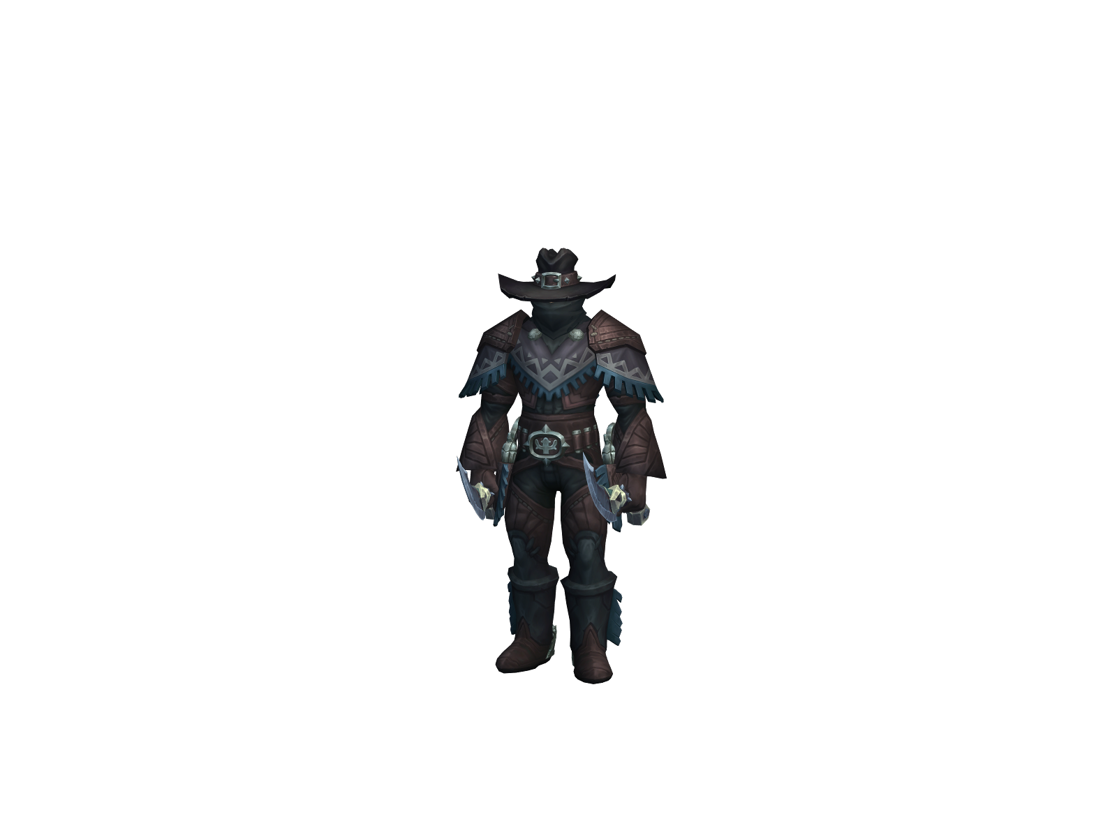 Скехит 3D character render