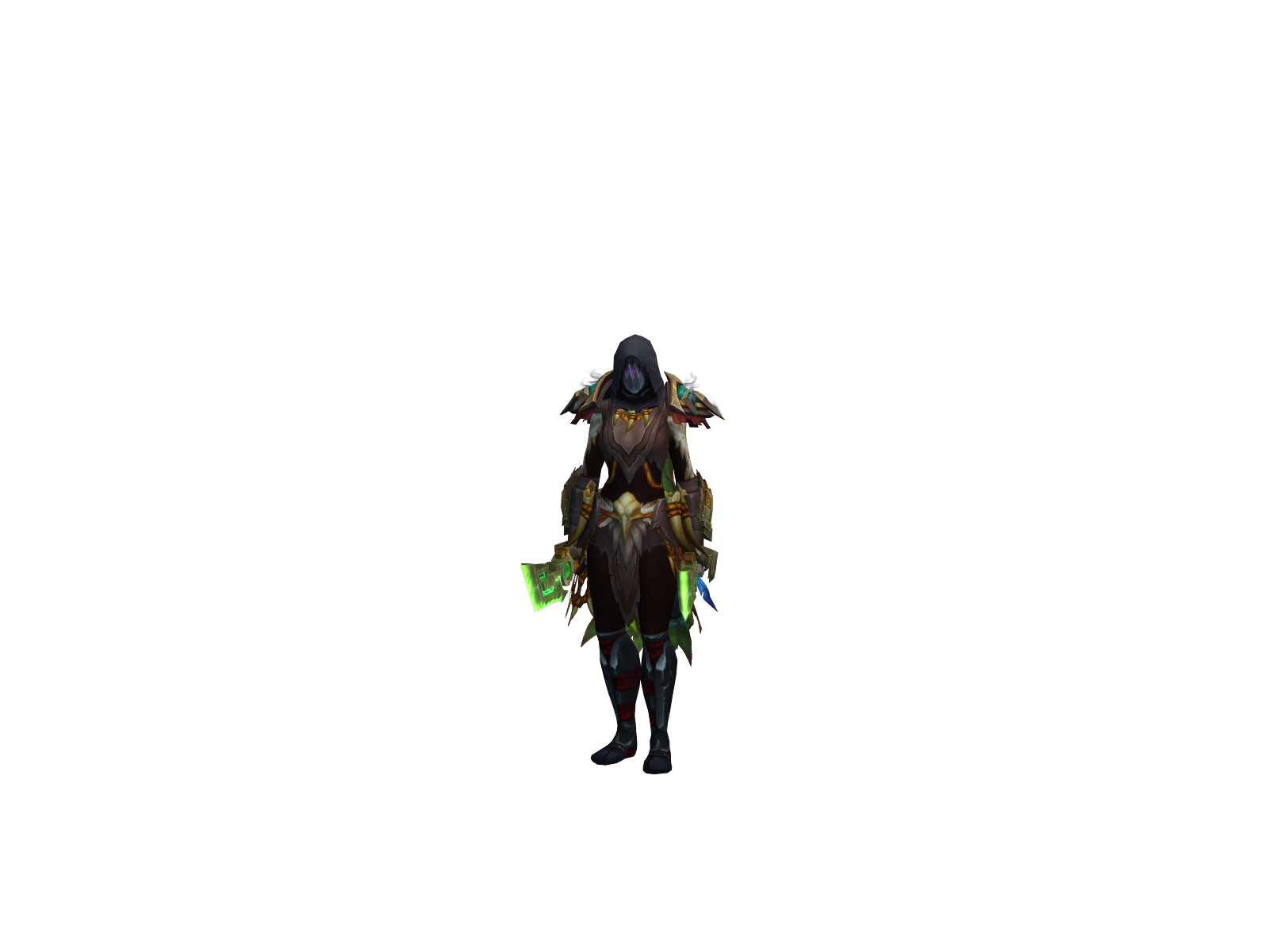 Реззак 3D character render