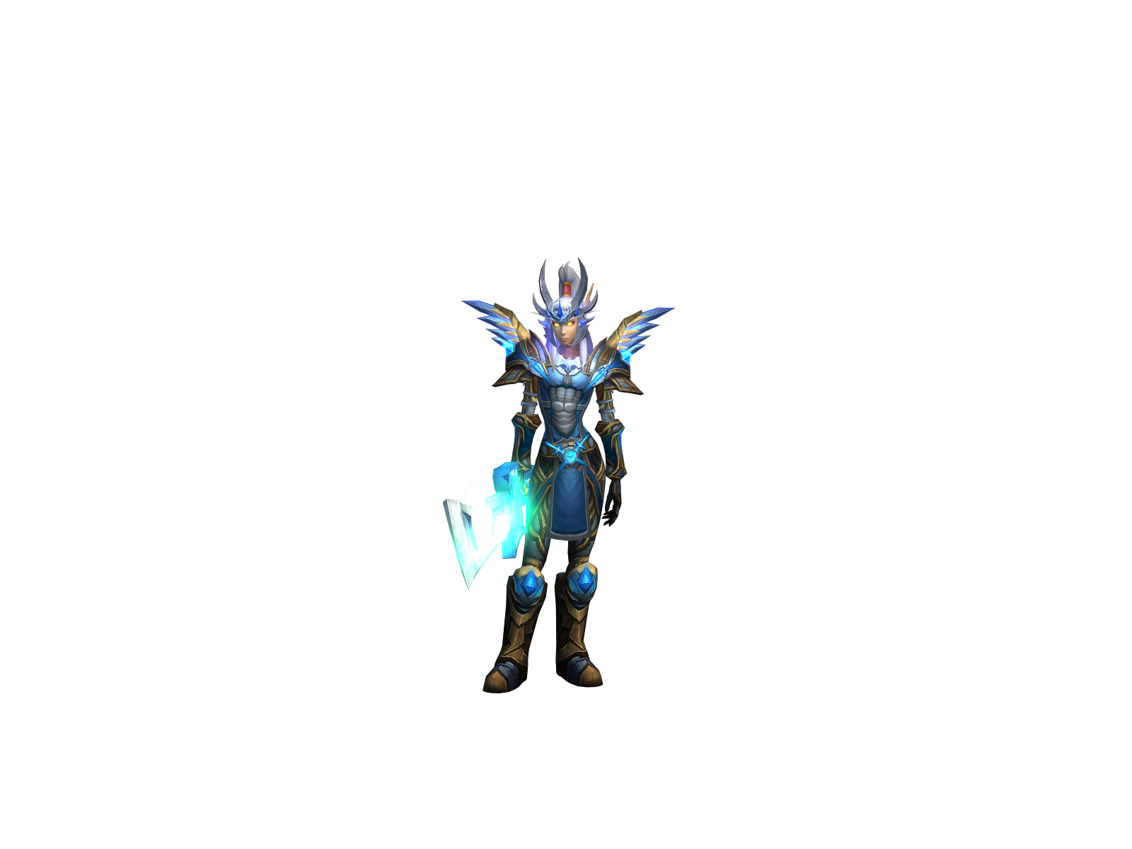 Крузейдер 3D character render