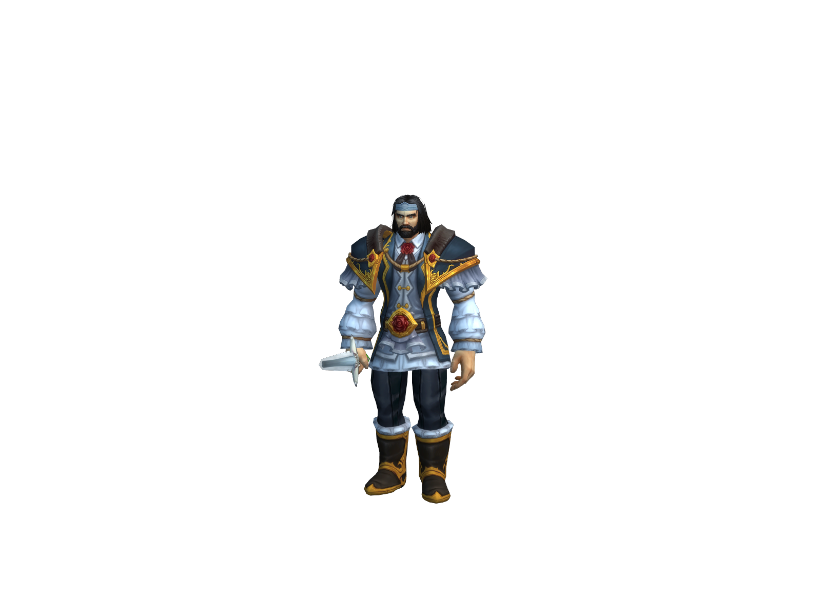 Моррдрет 3D character render