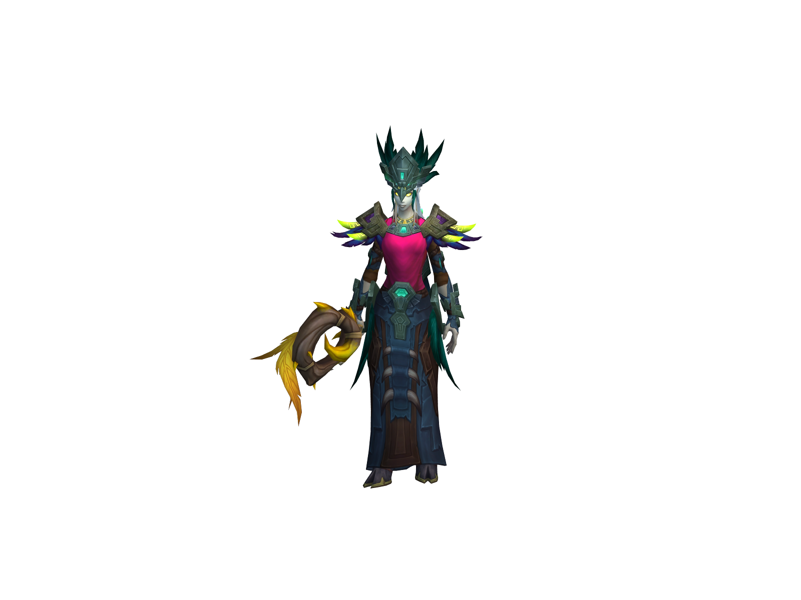 Аминея 3D character render