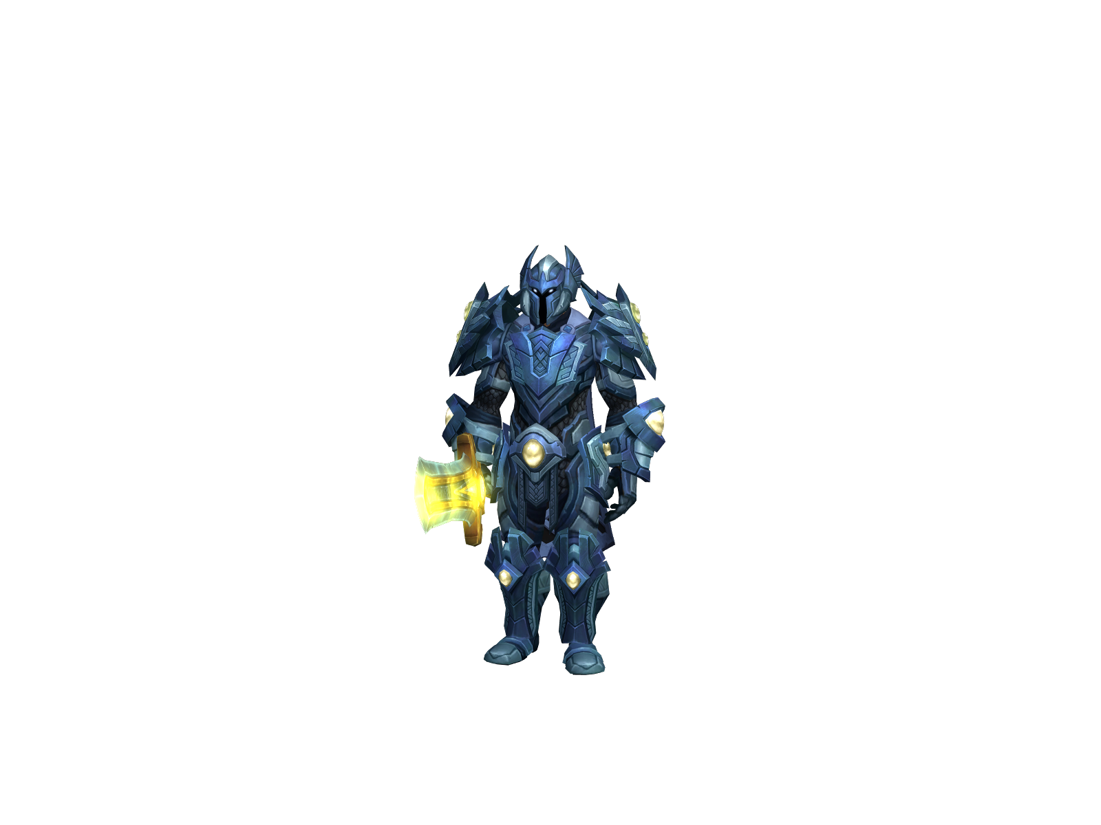Тиберий 3D character render