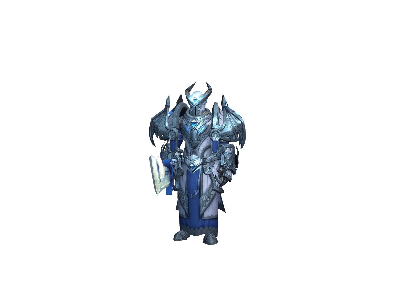 Полубог 3D character render