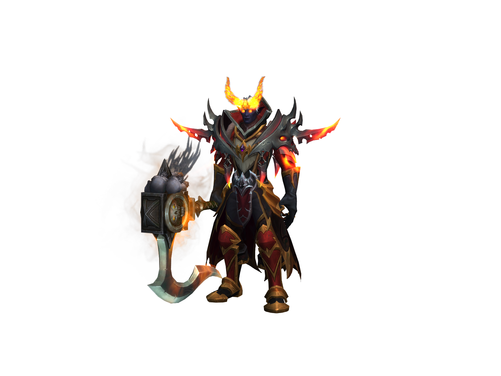 Сатанос 3D character render