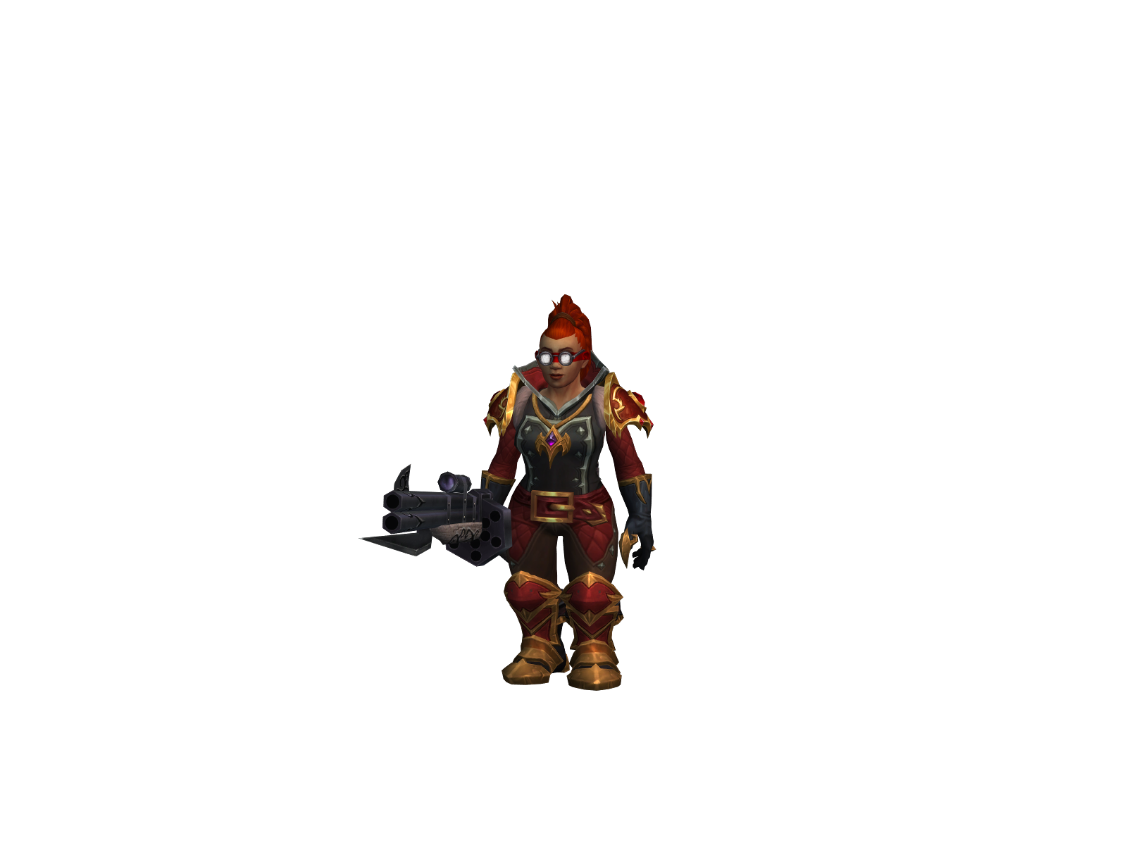 Кэринайо 3D character render