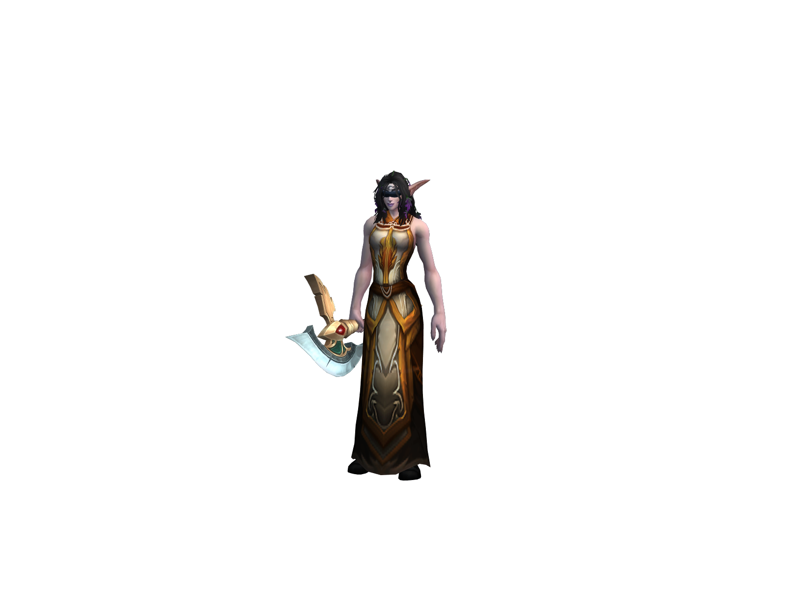 Хайсет 3D character render