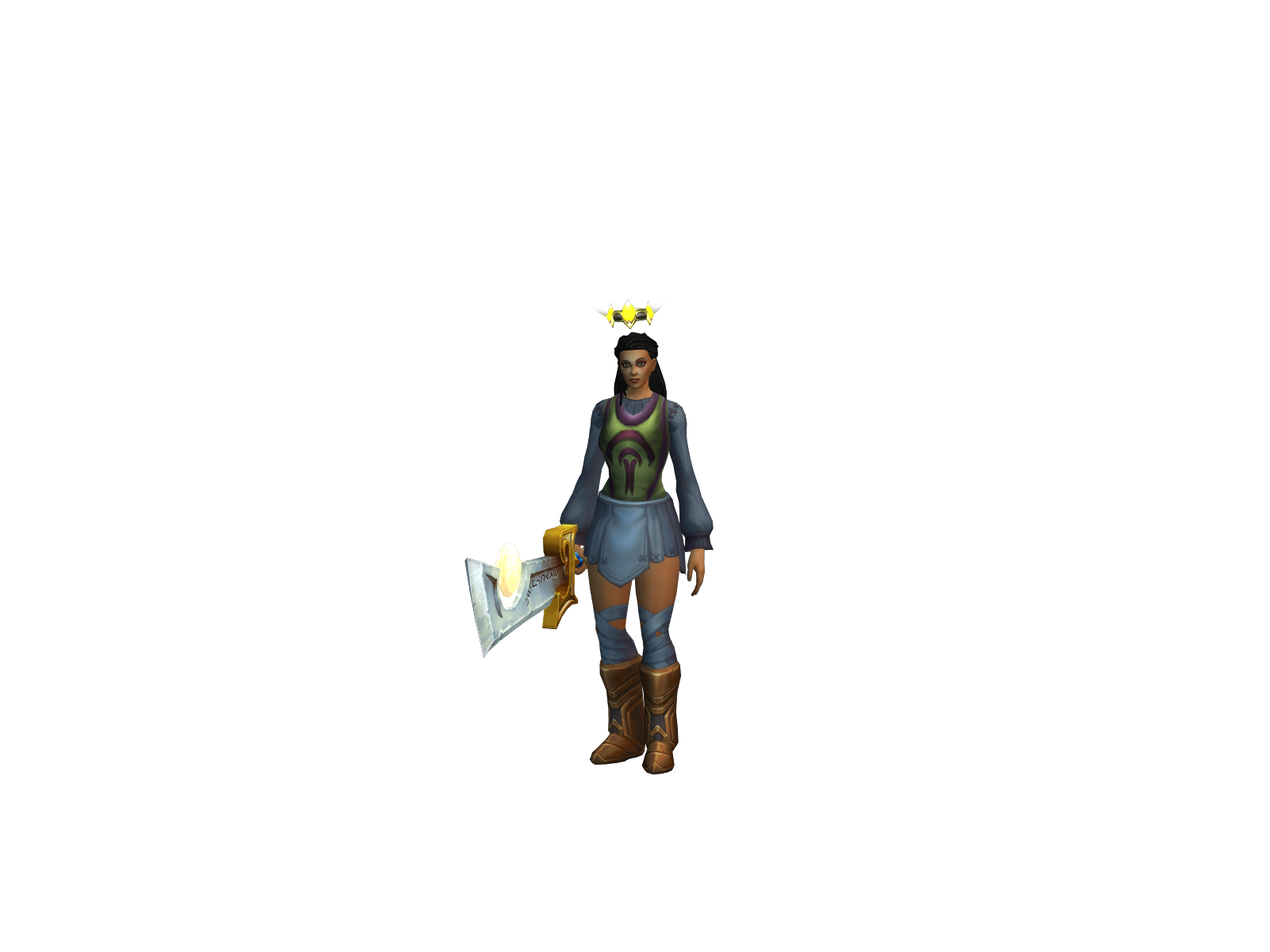 Ультрасливки 3D character render