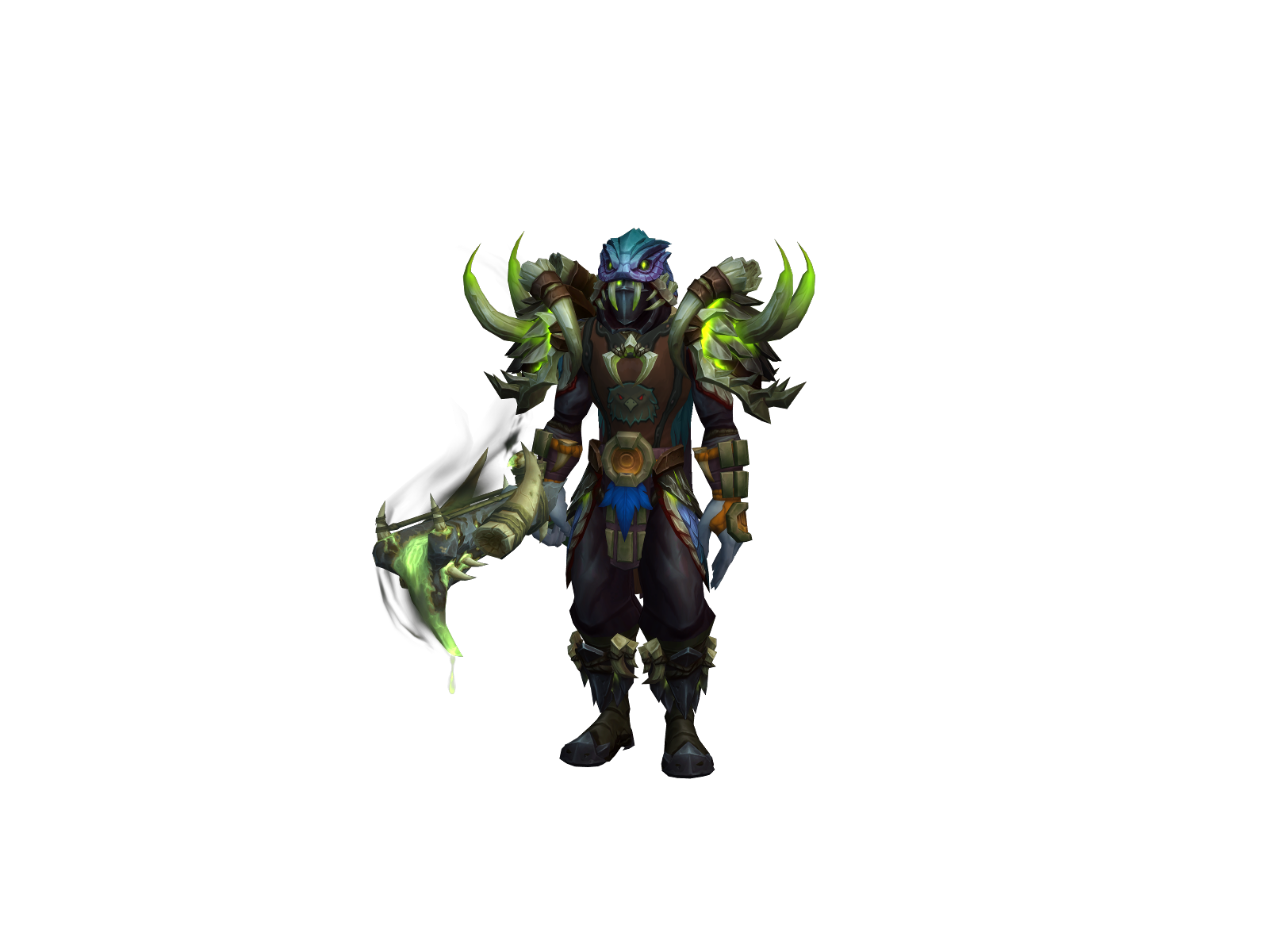 Модо 3D character render