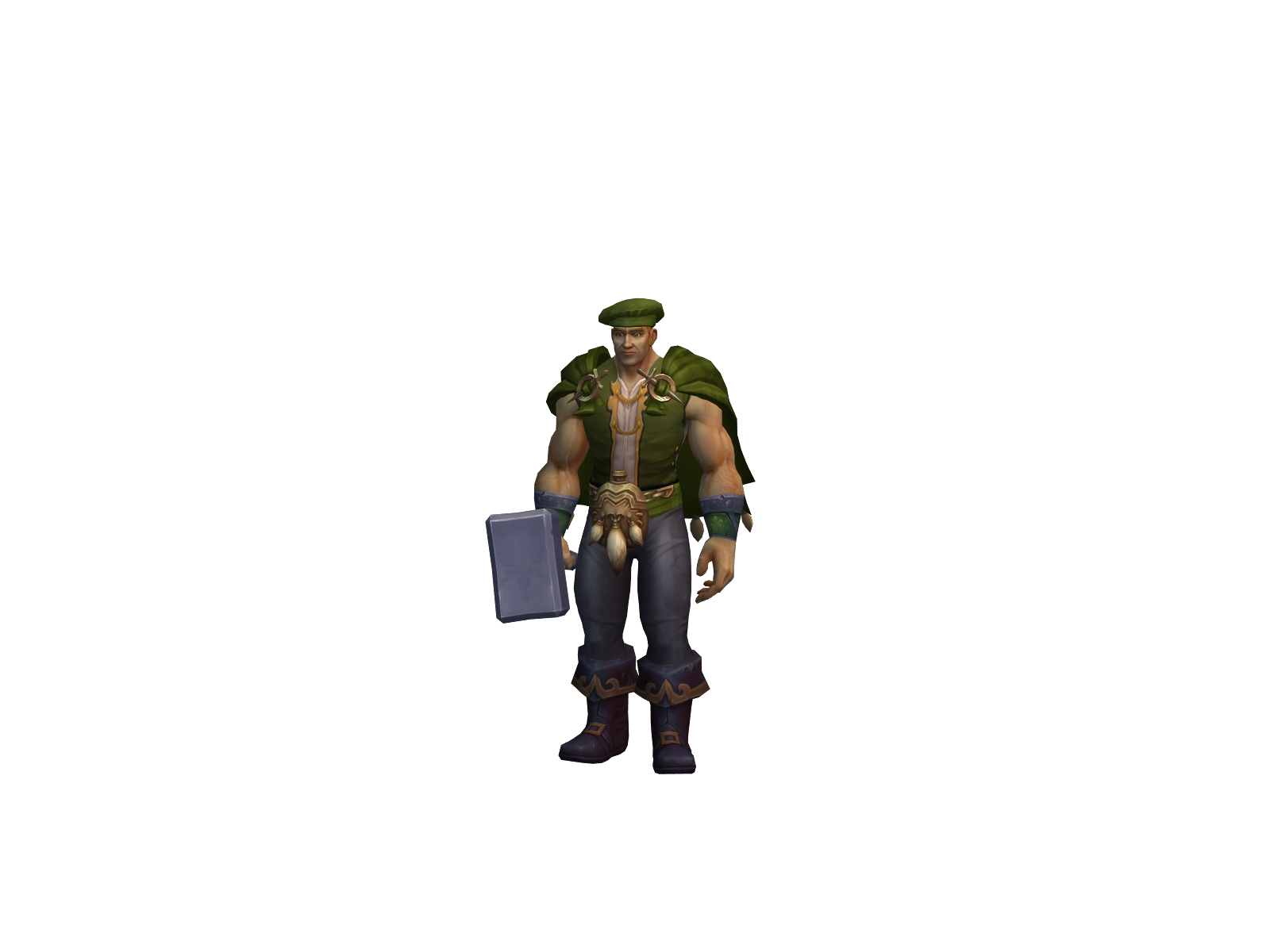 Артезиан 3D character render