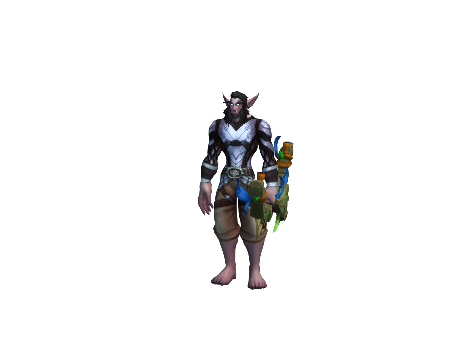 Тыкалка 3D character render