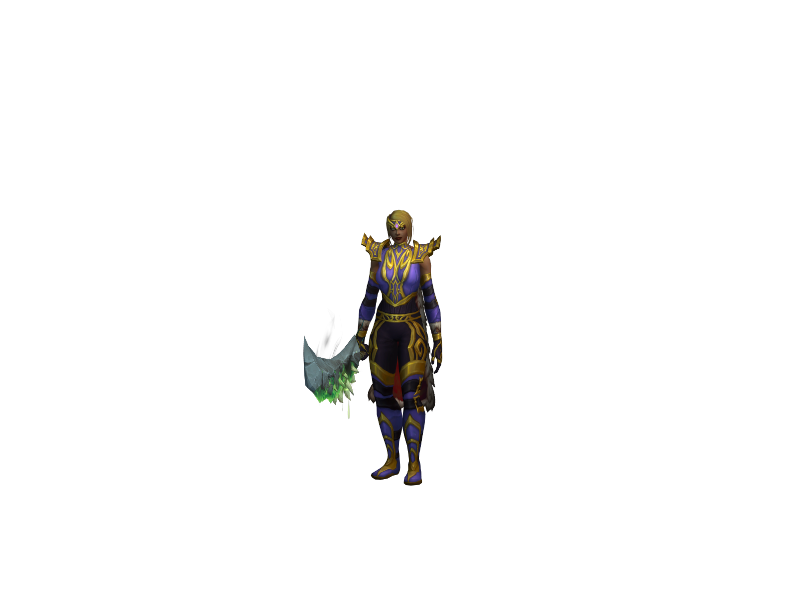 Чаржрок 3D character render