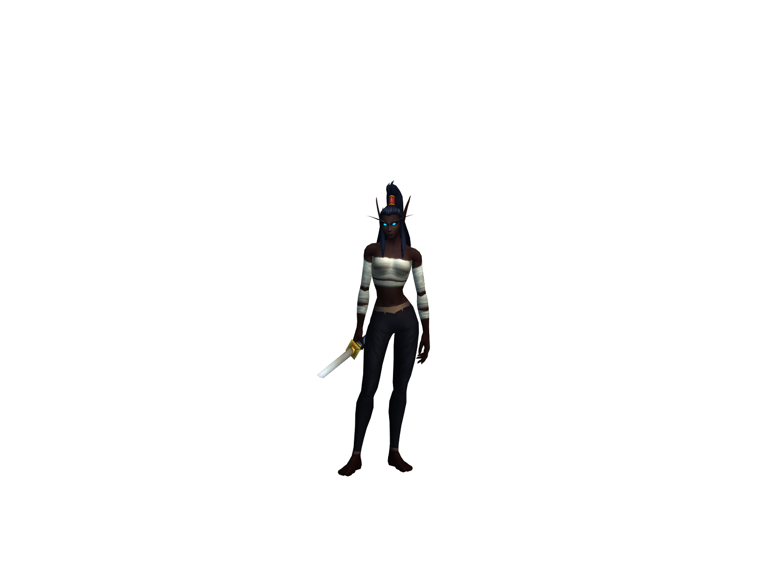Мукук 3D character render
