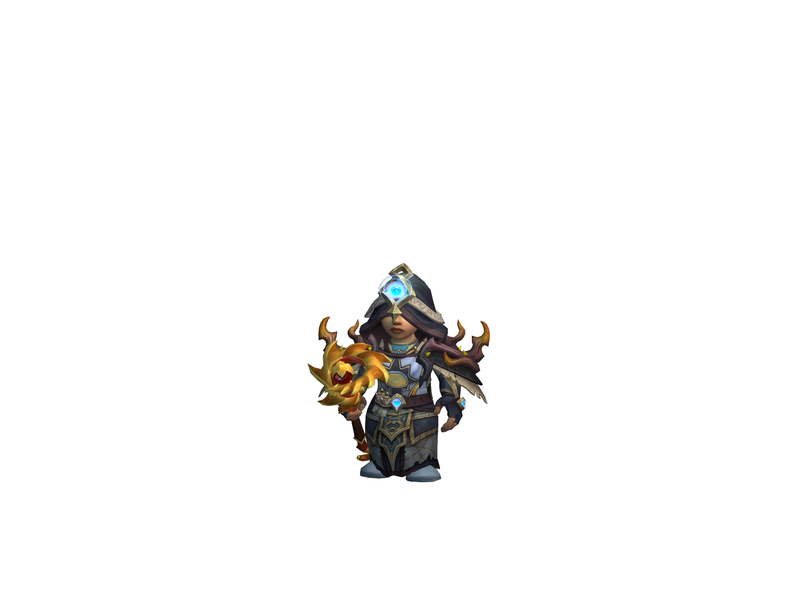Марфушка 3D character render