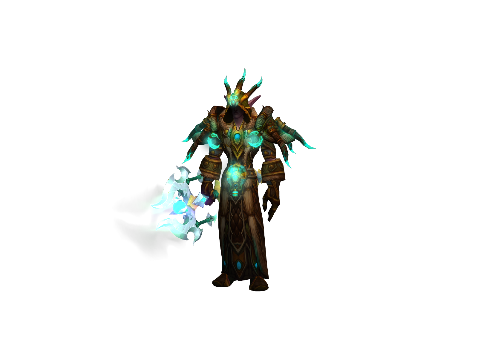 Оудин 3D character render