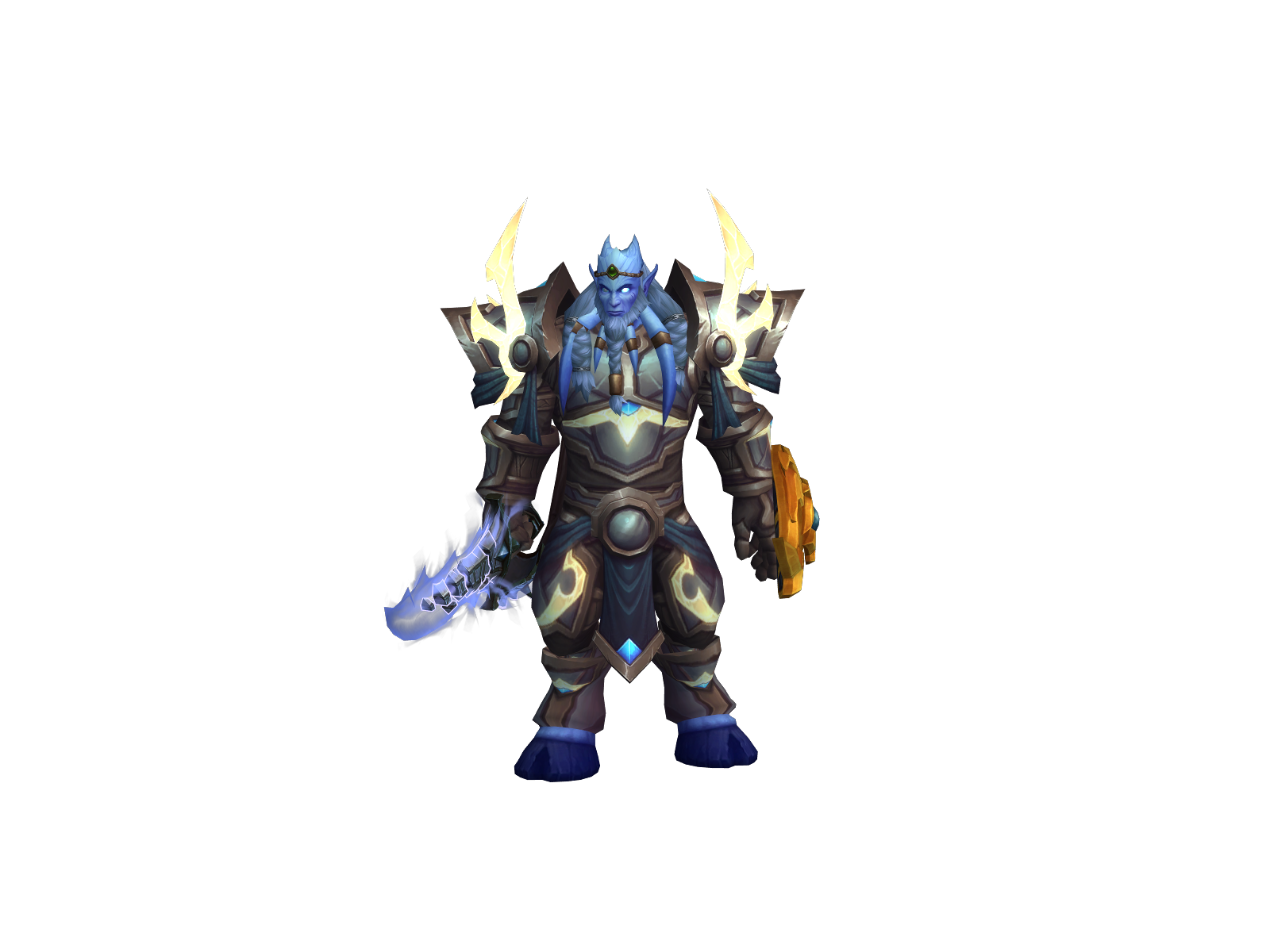 Вечнодум 3D character render