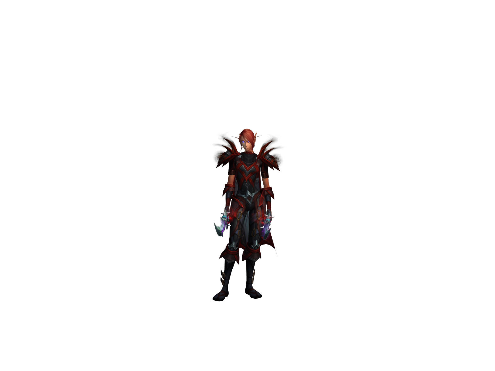 Милеаль 3D character render