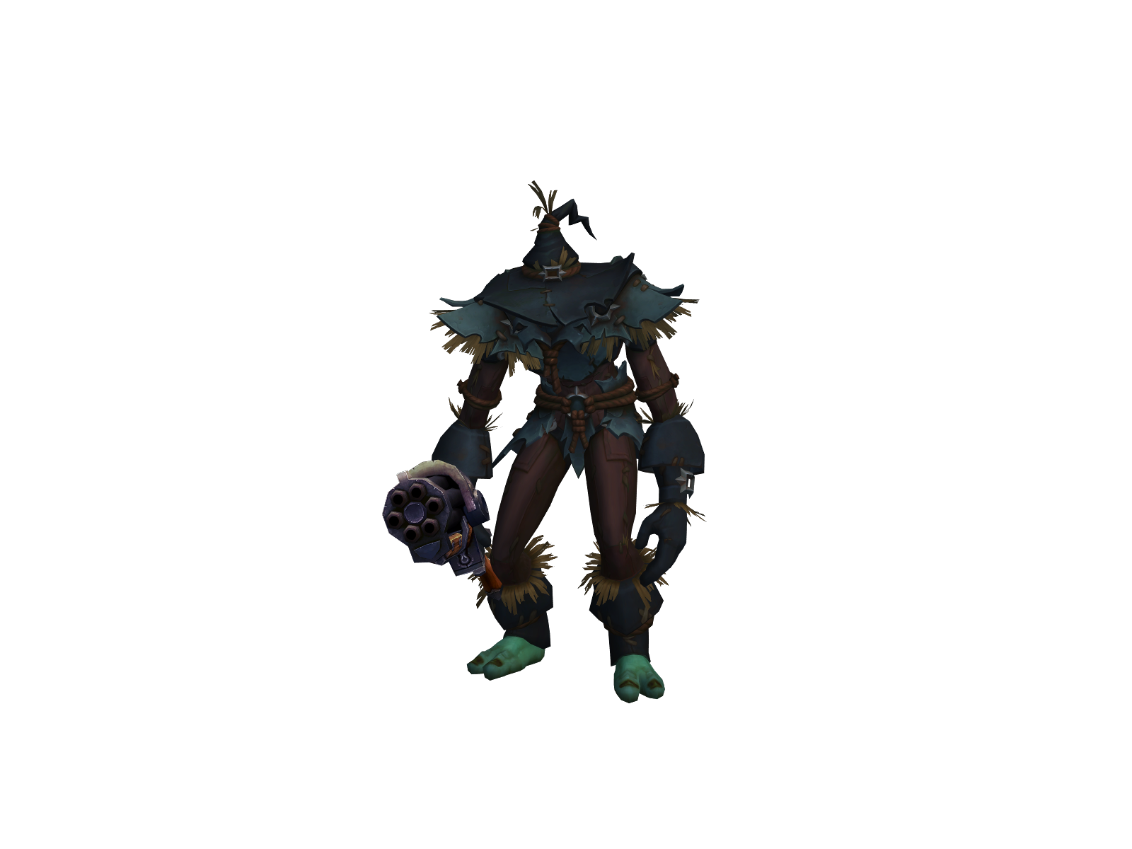 Бабахус 3D character render
