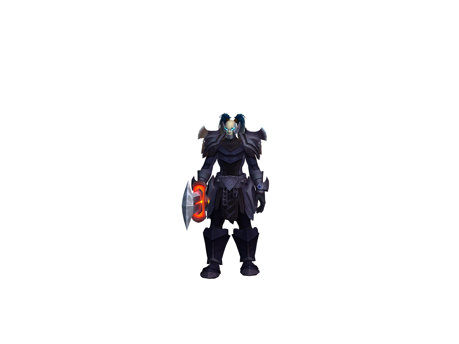 Мальдазар 3D character render