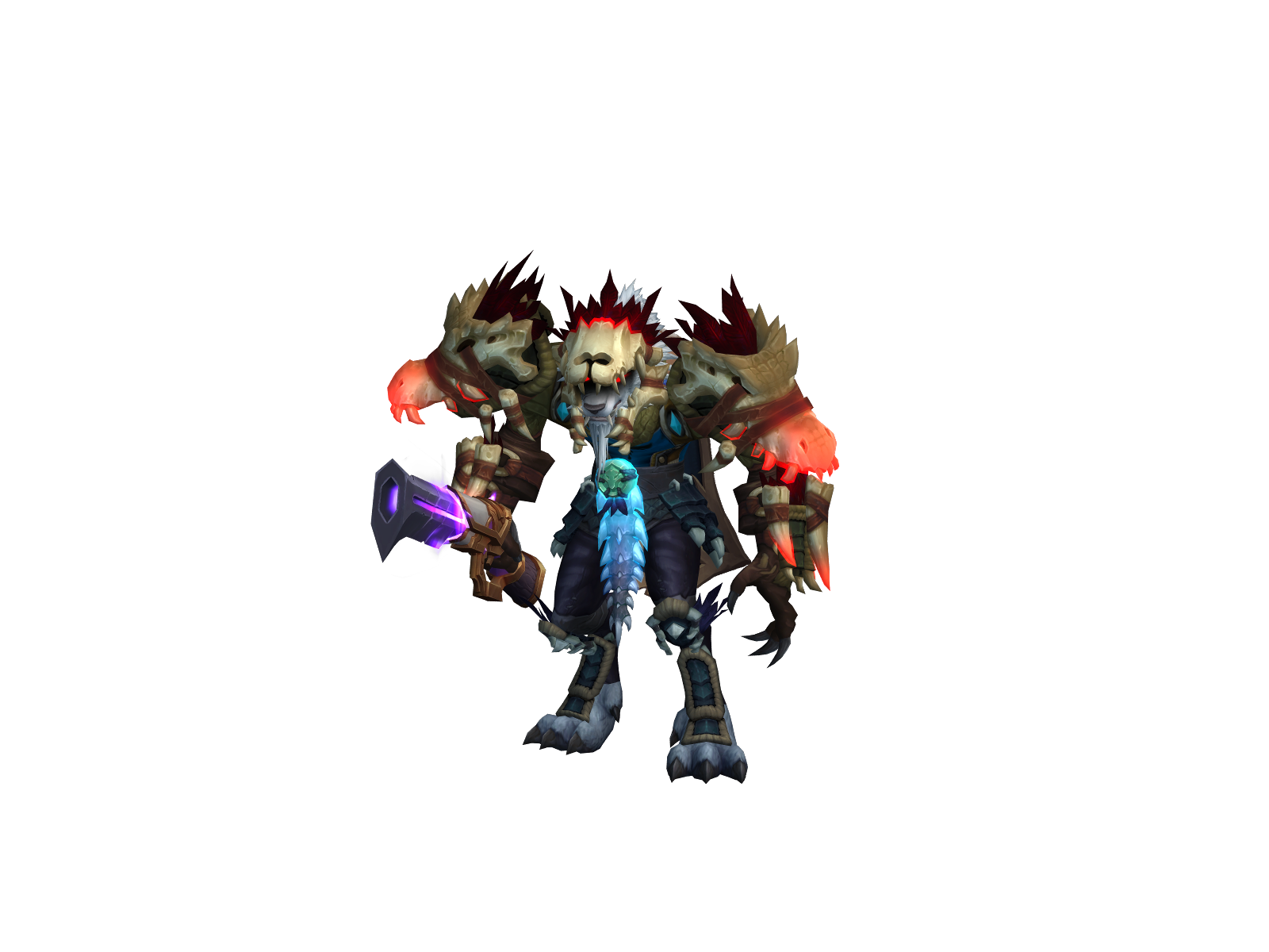 Антао 3D character render
