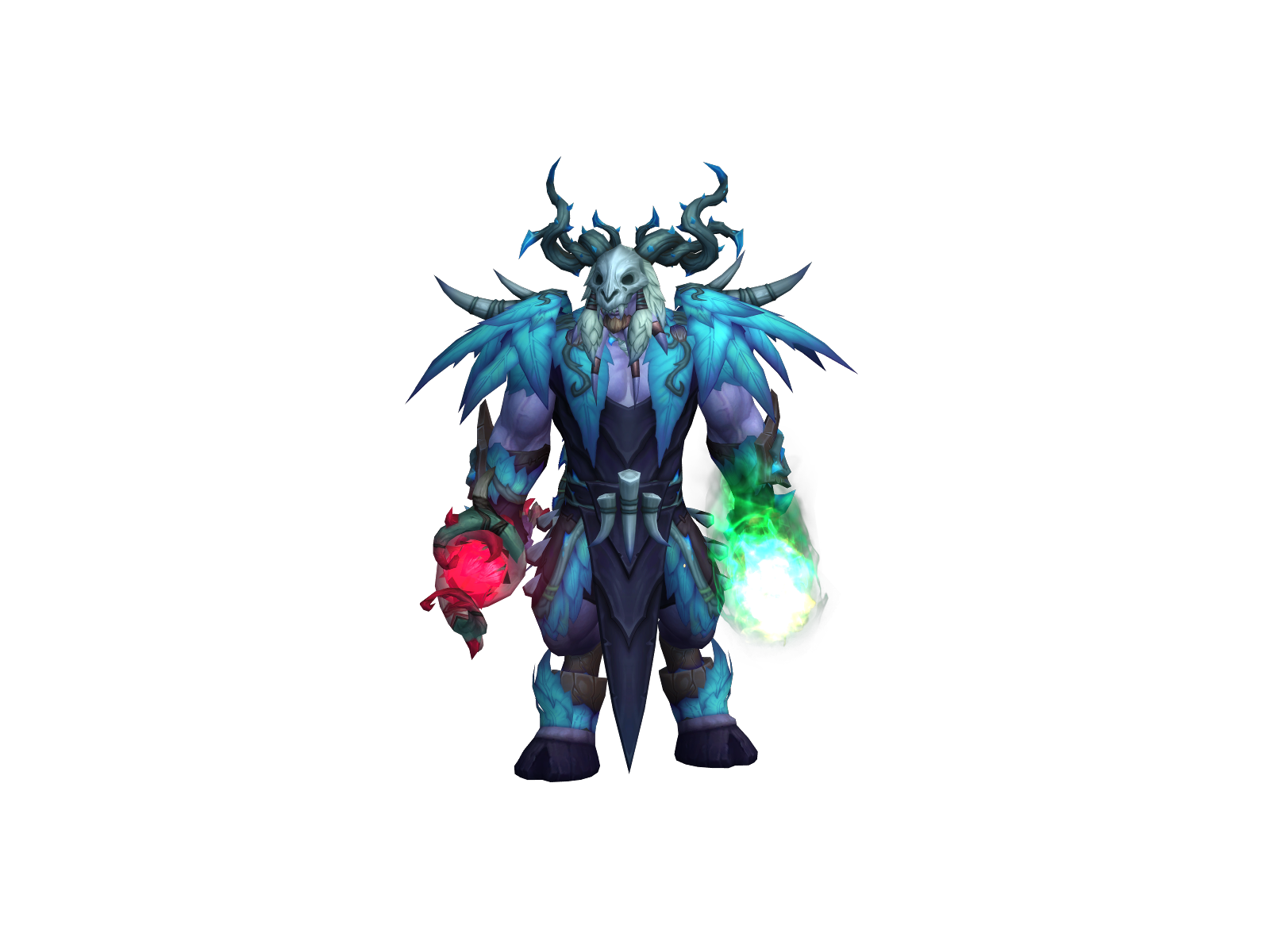 Хилдодыр 3D character render