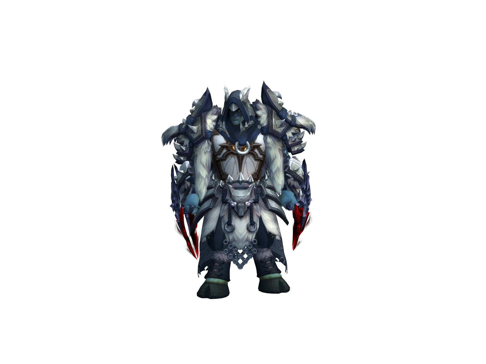 Занбато 3D character render