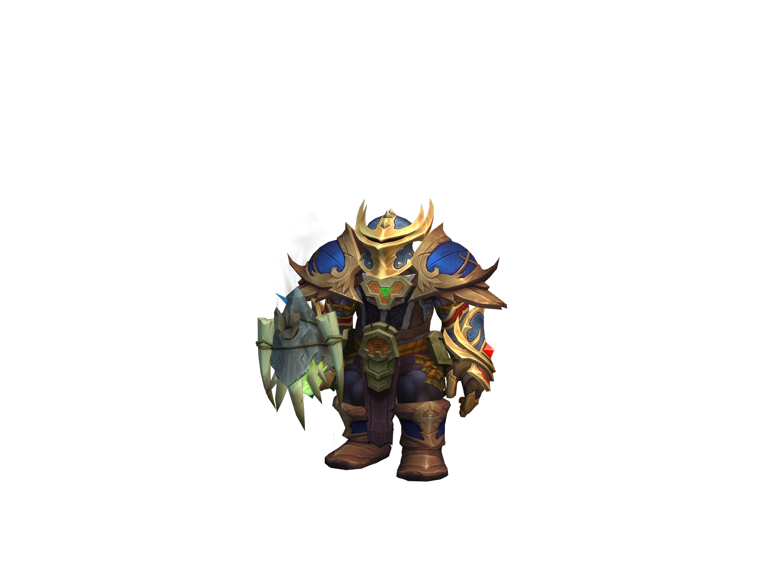 Нагибалов 3D character render