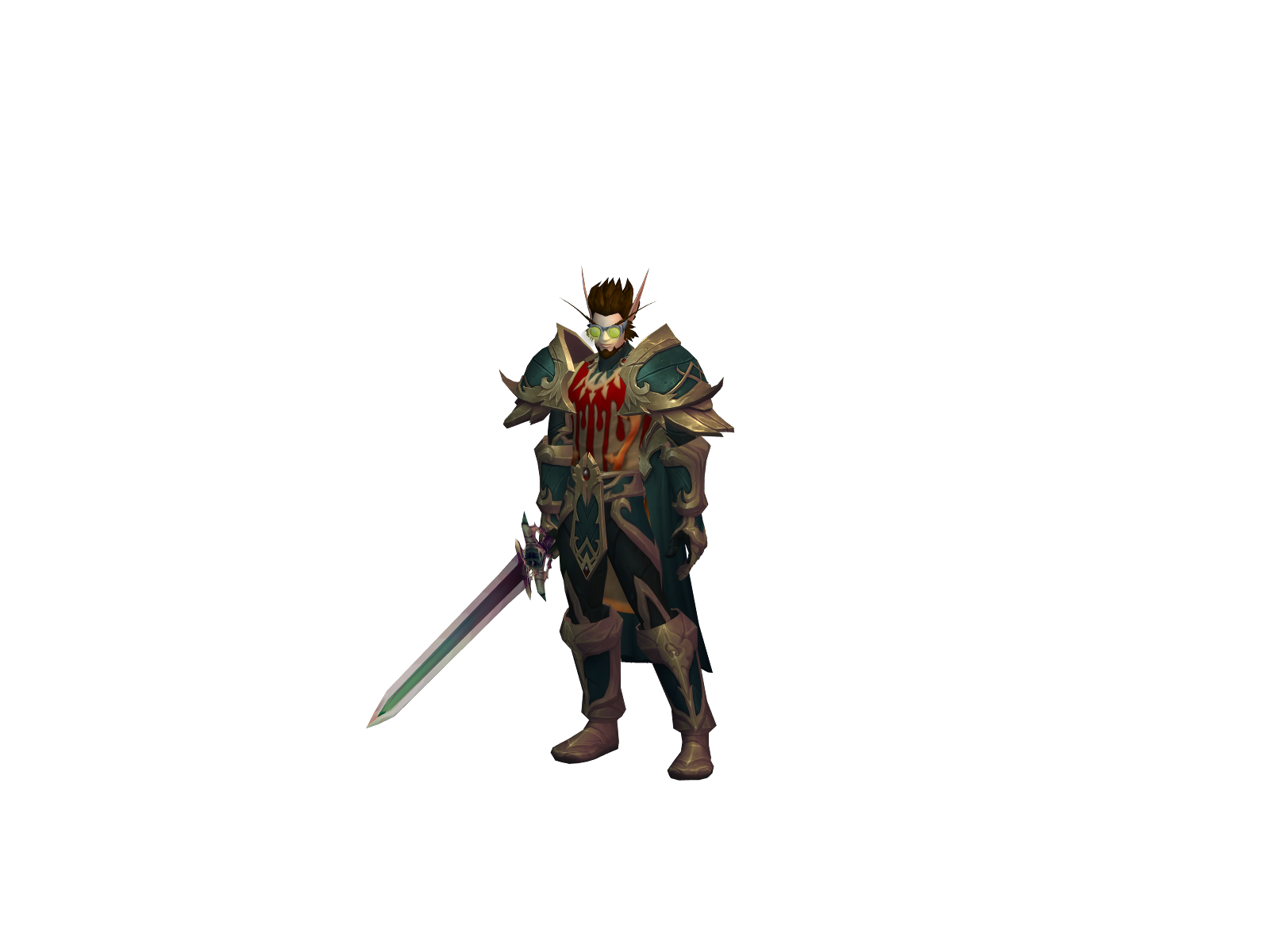 Нейрон 3D character render