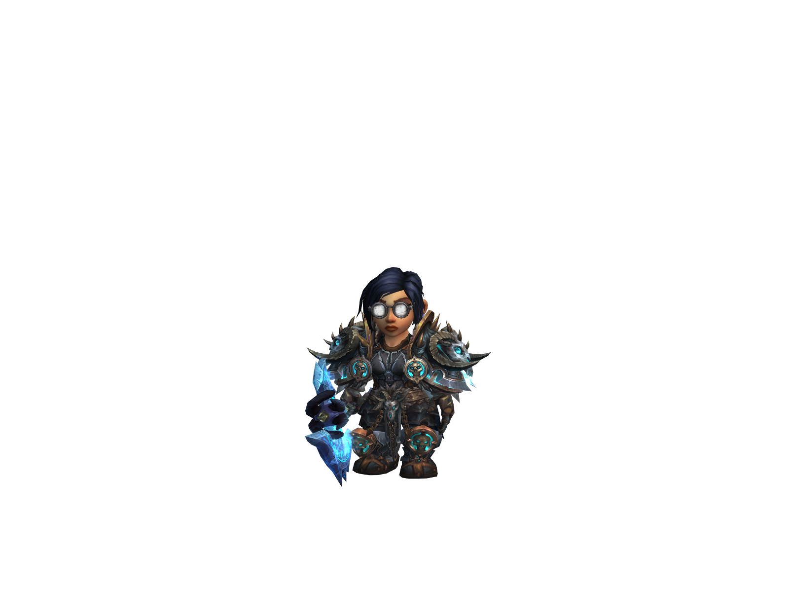 Бьюповрагам 3D character render