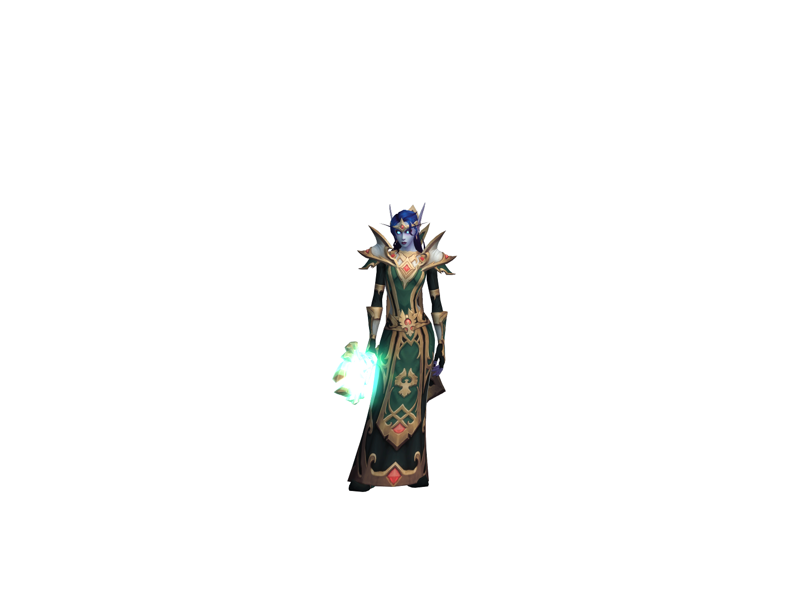Рейншард 3D character render