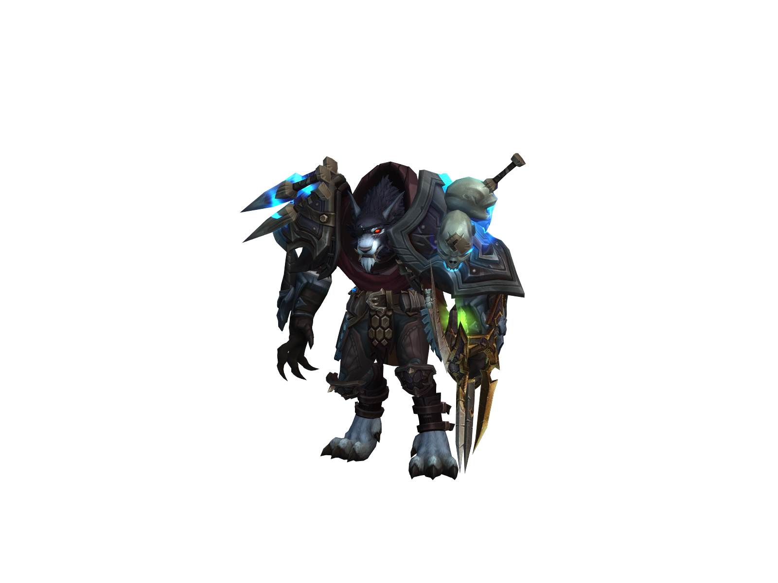 Мучачос 3D character render