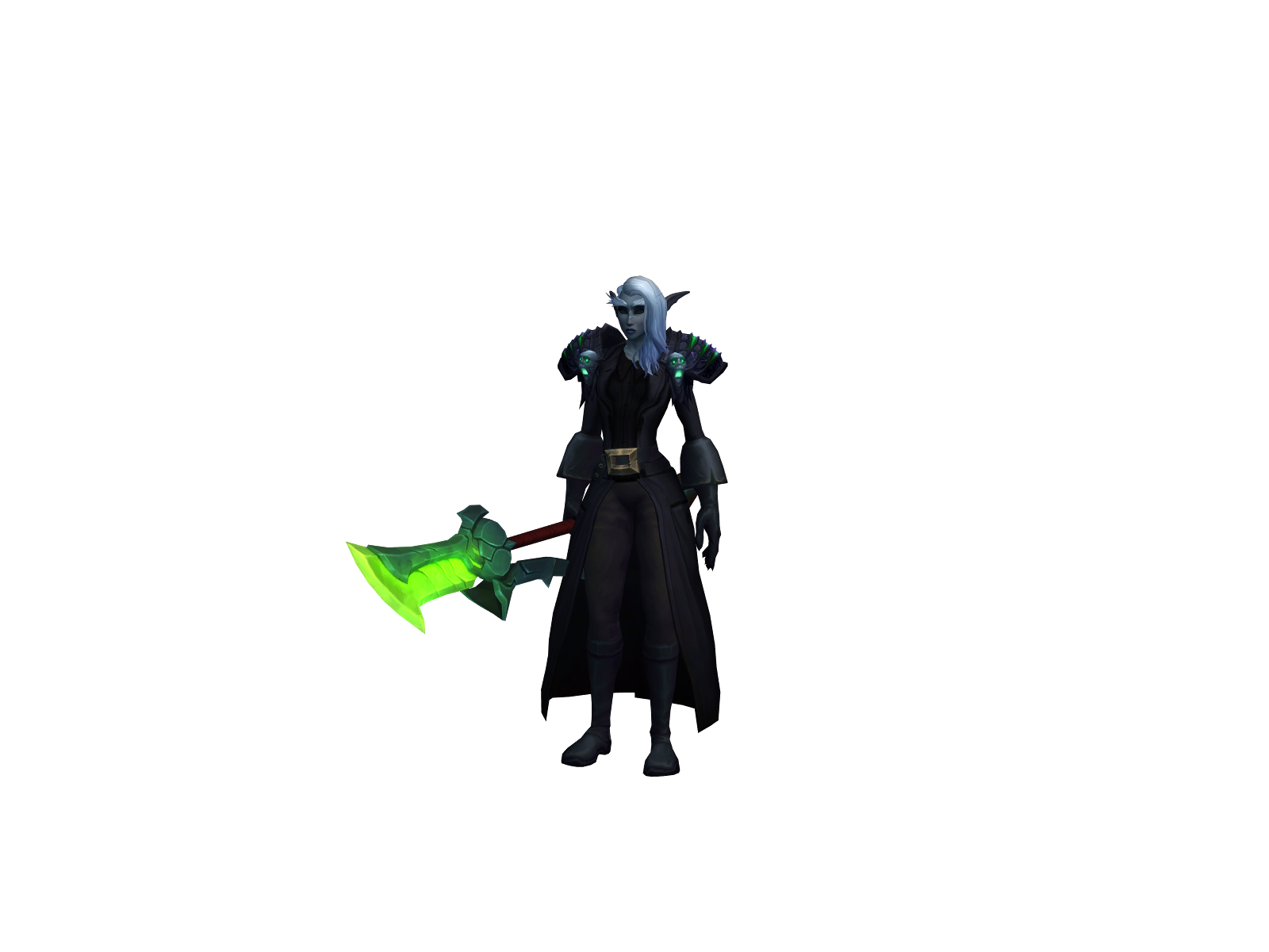 Оввини 3D character render