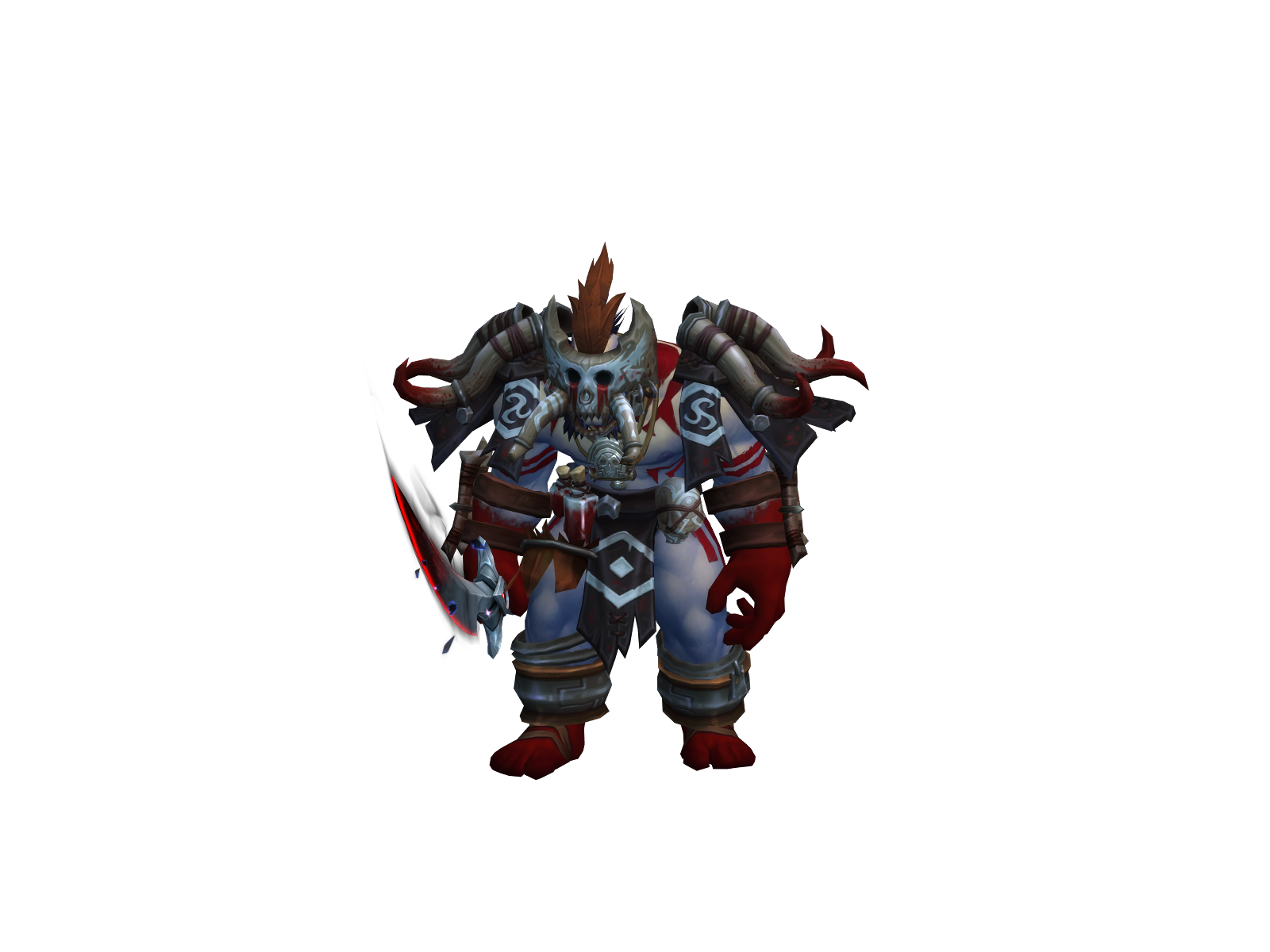 Мэдривер 3D character render