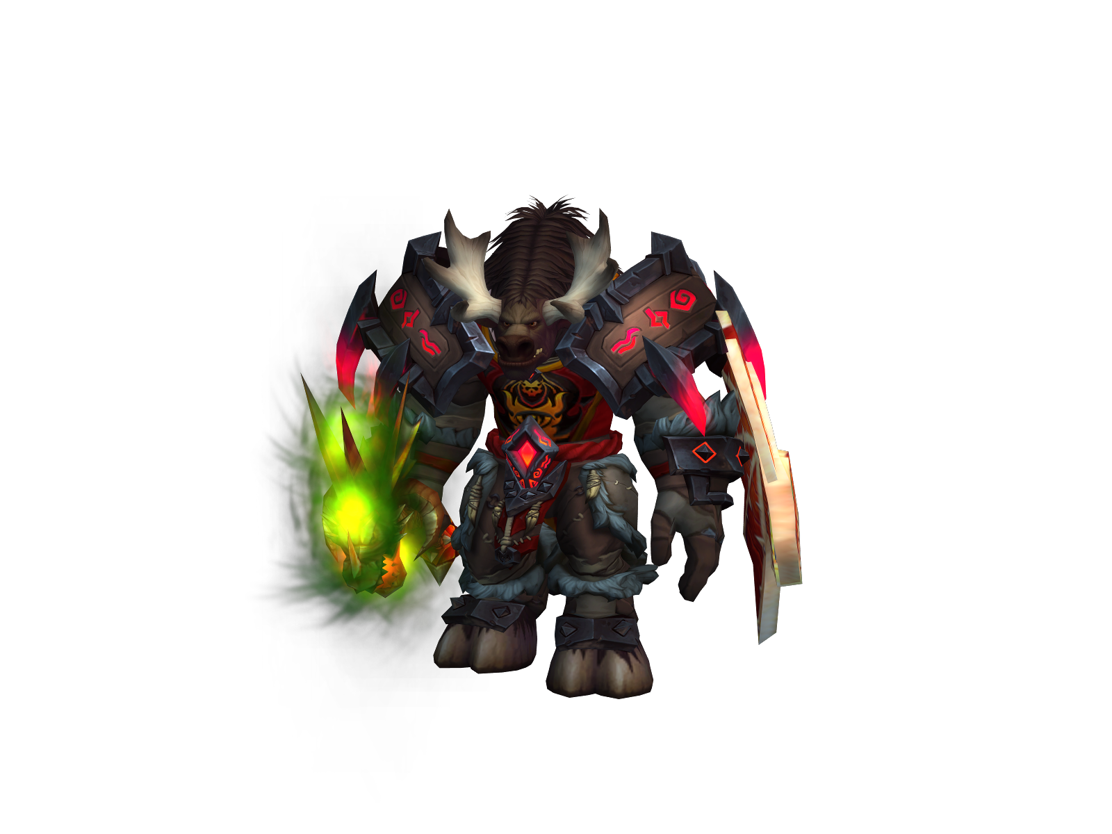 Родохрозид 3D character render
