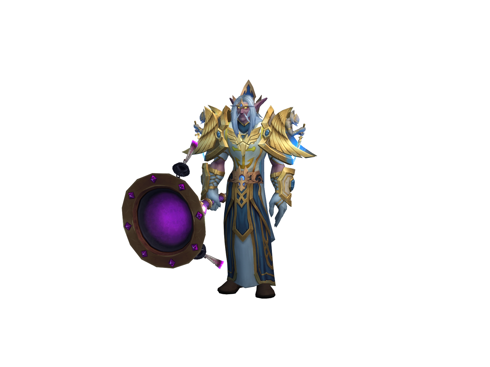 хладар 3D character render